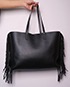Fringe Shopping Tote, back view